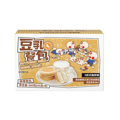 暴肌独角兽纳豆豆乳餐包