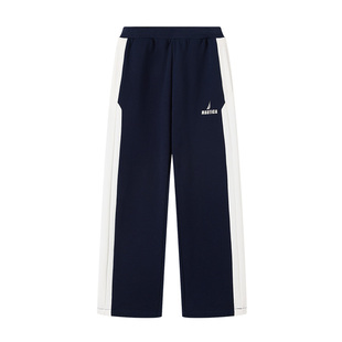 【重磅厚毛圈】NAUTICA童装 男童女童运动长裤春秋季直筒宽松裤子