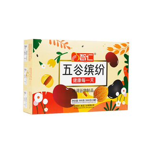 【春节礼盒】智仁五谷健康大礼蛋白粉红豆薏仁黑芝麻核桃营养送礼