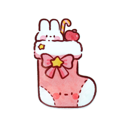 中锋包装可爱圣诞袜子礼品袋