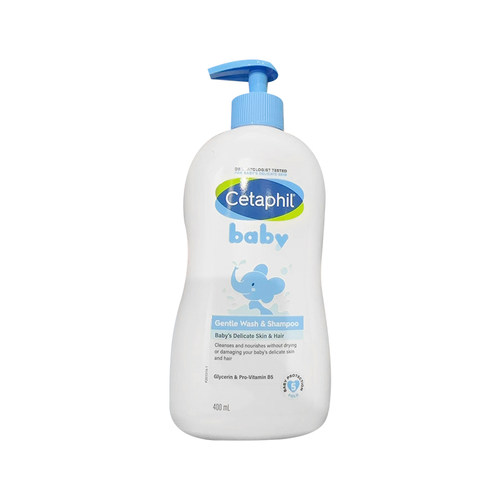 Cetaphil丝塔芙沐浴露洗发水二合一400ml（儿童成人均可使用）