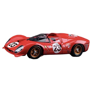 比美高1:24法拉利330 P4 Daytona 24h耐力赛冠军车仿真合金车模