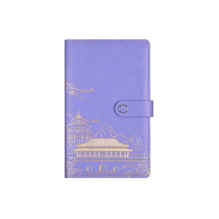 国风定期存单收纳本国潮高颜值多功能票据存单夹2025新款家庭现金理财存折定期银行存单收集册大容量收纳本子