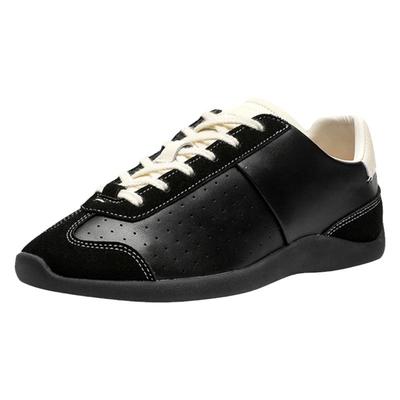 痞帅潮鞋复古小众软底阿甘德训鞋