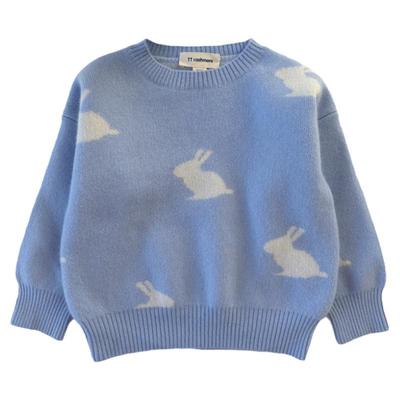 100%山羊绒兔子宝宝羊绒衫