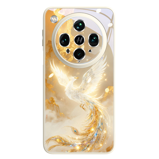 凤凰涅槃适用oppofindx8手机壳oppo系列findx9pro新款高级感外壳findx7奢华时尚ultra镜头膜全包findx6防摔套