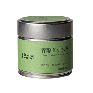 均衡大师五十铃有机抹茶粉无添加糖国标一级纯浓茶烘焙拿铁冲饮