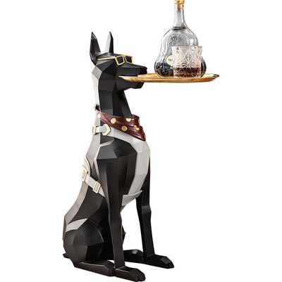 家旋律狗摆件高级感客厅玄关装饰