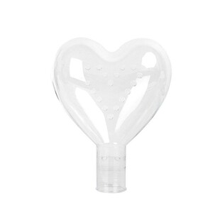 透明爱心球花束亚克力礼品包装创意礼盒装饰桃心带手把塑料包装球