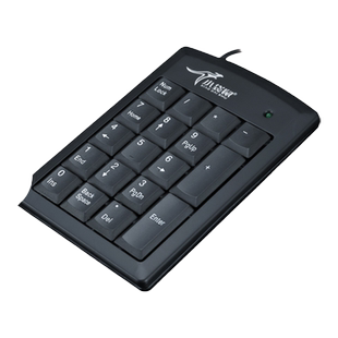 小袋鼠DS-9018数字密码收银小键盘USB/PS2接口18键有线外设