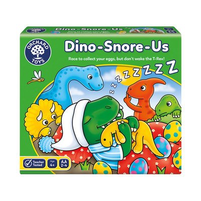 快慢狐英国Dino-Snore-Us打鼾的恐龙 儿童数感启蒙益智桌游玩具3+