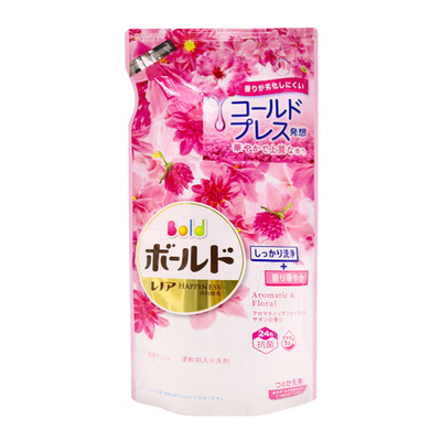 日本宝洁糖果花香洗衣液含柔顺剂