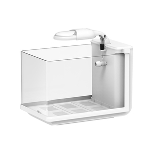 森森桌面热弯鱼缸侧滤客厅小型生态金鱼缸家用免换水玻璃水族箱