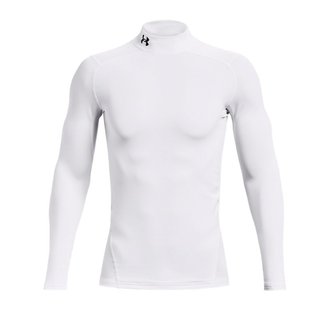25新款UA安德玛男子长袖Coldgear冬训紧身衣半高领运动T恤1366072
