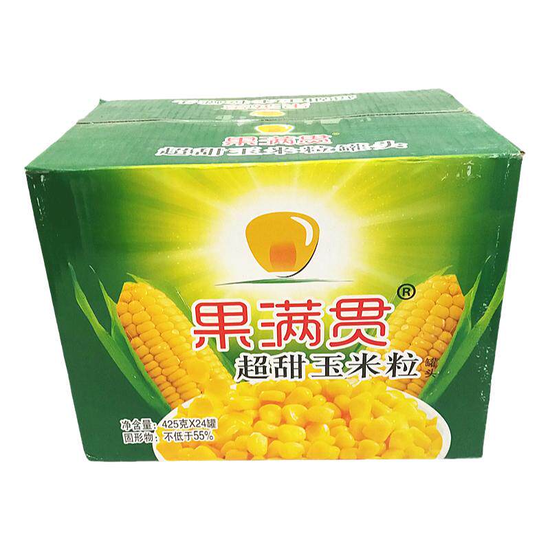 果满贯即食型可做鱼饵玉米粒罐头