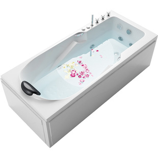 欧凯伦按摩浴缸亚克力家用成人情侣浴池迷你小户型卫生间网红浴盆