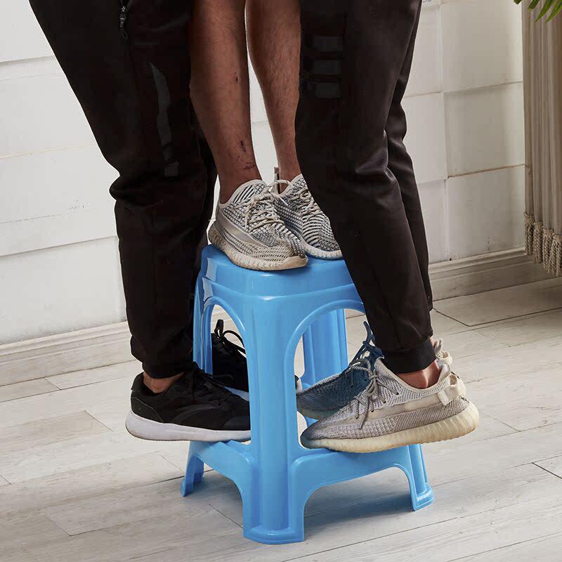 塑料凳子家用加厚小凳子高凳板凳客厅凳经济型餐桌凳椅子胶登矮凳