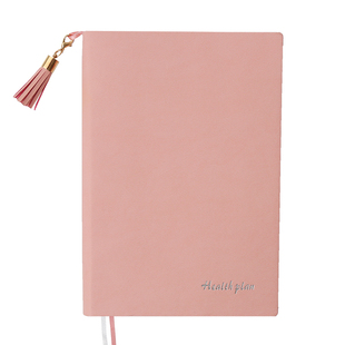 瘦身计划本自律打卡本健身减肥日记100天健康每日饮食体重记录日历减脂训练运动计划表日程时间管理笔记本子