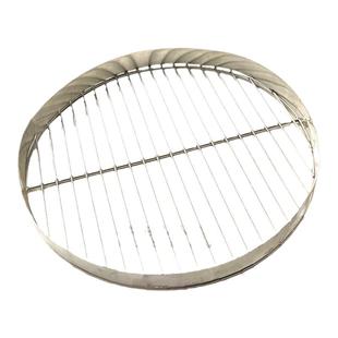 304不锈钢烧烤网烤盘架油炸沥水防漂浮筛过滤条孔压肉防糊底熏蒸