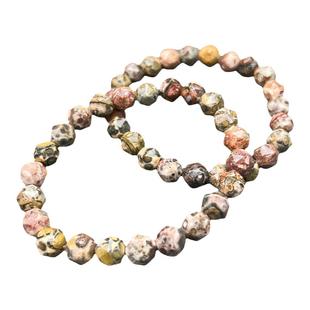 泰国龙宫舍利手串女切面款时尚轻奢矿石颗颗带眼水晶手链饰品礼物