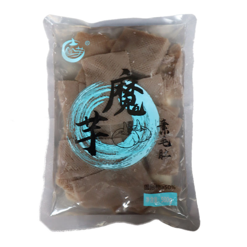 5斤素毛肚商用魔芋黑毛肚整箱火锅串串食材素食素肉关东煮麻辣烫