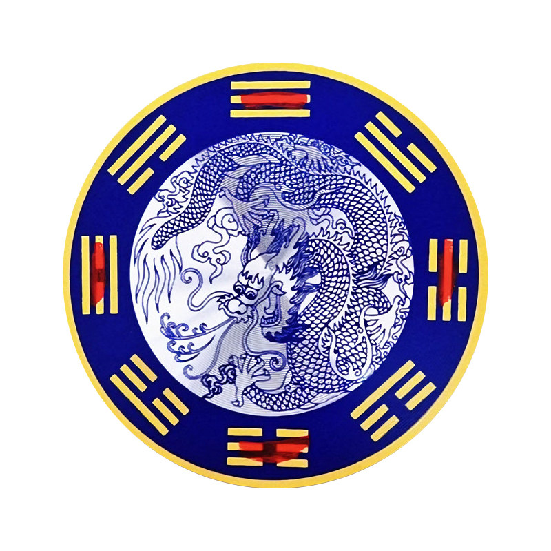 八卦青龙贴水龙头生财靠窗自粘式厨房专用金属贴官方旗舰店青龙牌