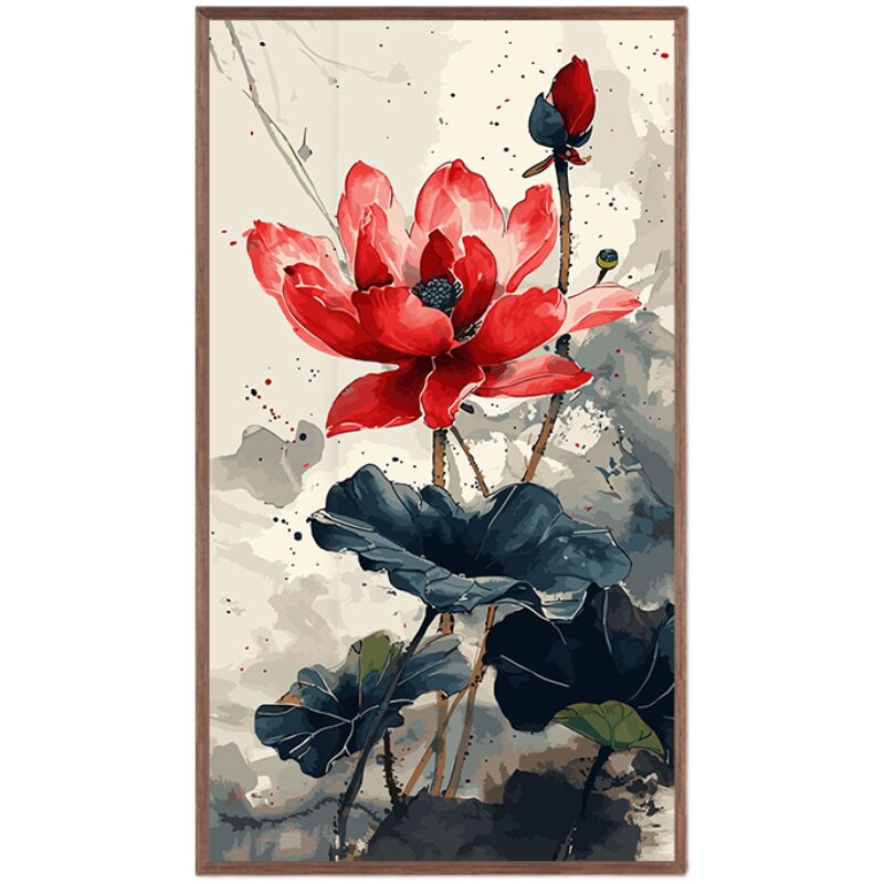 子儒画艺丙烯中国风diy数字油画