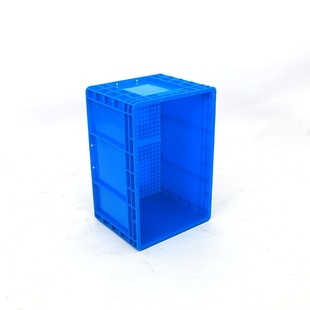 厂家批发塑料物流箱汽配箱蓝色400零件eu600 340mm箱