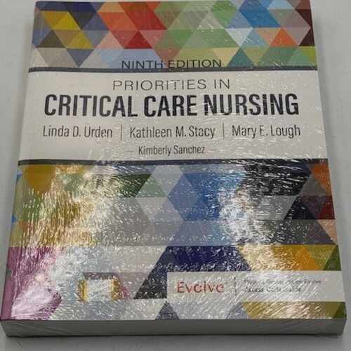Priorities in Critical Care Nursing 9th Edition 978-0-32380-