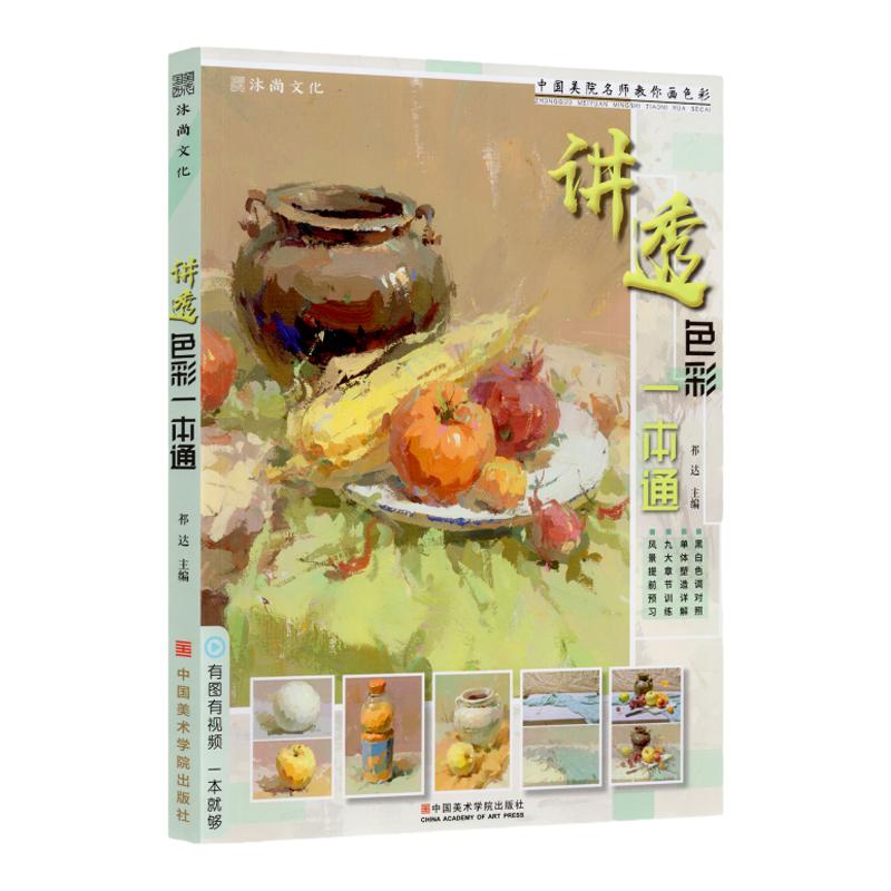 《講透色彩一本通》 祁達 主編 中國美術(shù)學院 正版品牌直銷