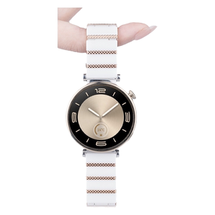 watchbond适用华为GT5手表带GT4新款watch5陶瓷表带GT3/2Pro运动watch4pro智能3pronew白陶瓷表链watchgt男女