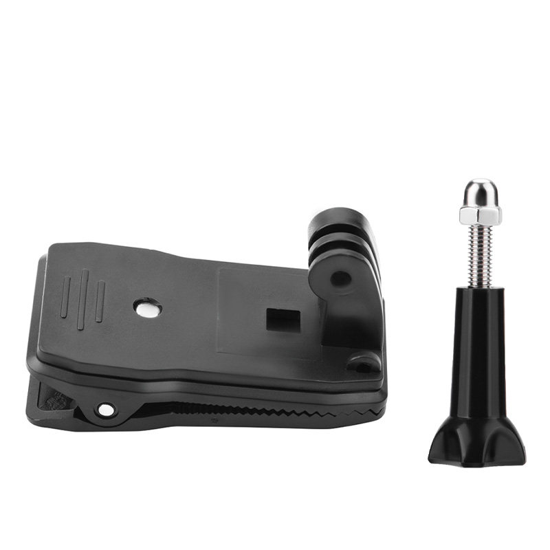 适用于大疆Osmo Nano背包夹肩带夹子 拇指运动相机POV固定支架第一人称书包夹户外直播摄影配件