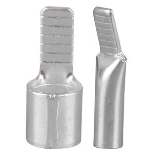 C45紫铜插片冷压插接端子接线鼻鸭嘴铜鼻子DZ47空开插针接线端子