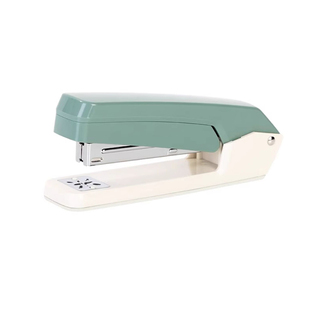 得力可旋转订书机学生用办公大号钉书器家用型多功能省力订中缝