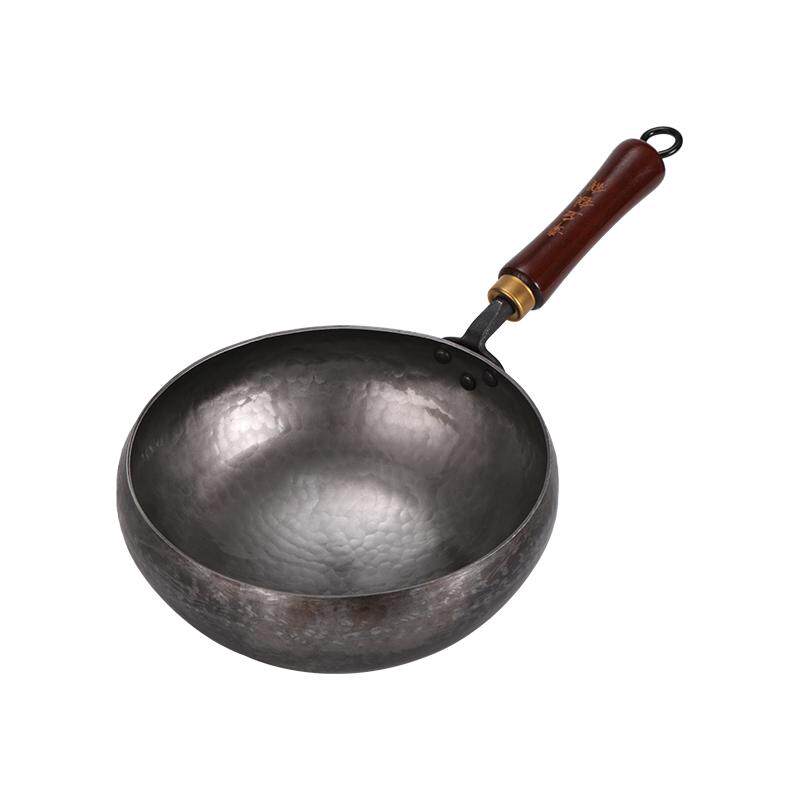 章丘手工铁锅熟铁炒锅大肚锅家用