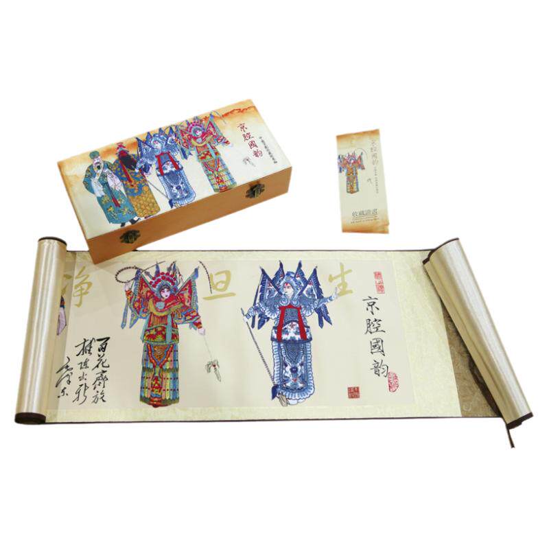 送外国人的中国特色礼物出国商务国潮礼品北京脸谱国粹工艺品摆件