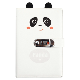 A5可爱密码本礼盒小清新带锁记事本精致礼品日记本成人高级学生笔记本子女孩心手账本奖励学生礼物奖品密码本