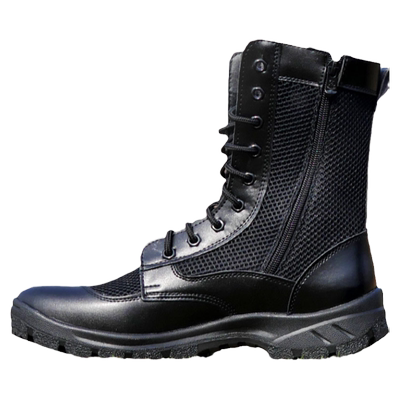 户外超轻网眼透气安检工装战靴