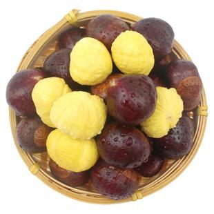 【新下树】正宗新鲜生现摘丹东板栗栗子锥去毛球油栗仁蔬罗田