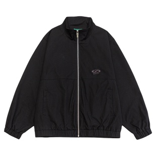 GOGOSOON外套男款230g新款春秋青少年夹克立领休闲宽松质感刺绣Q