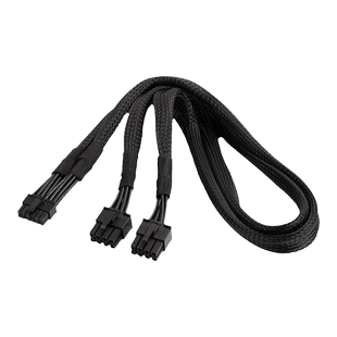 银欣 PP12 显卡CPU电源模组线/支持12针/2x 8pin转12pin电源线