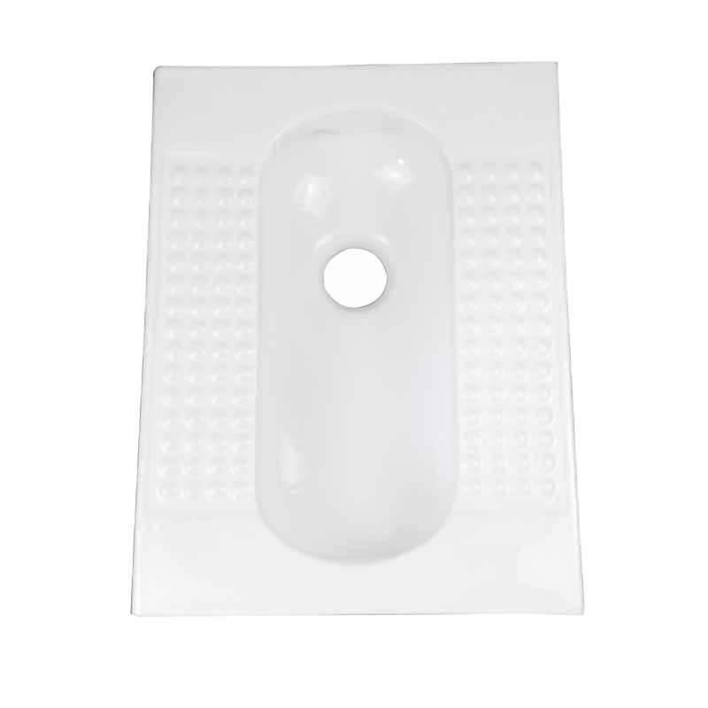 家用陶瓷蹲便器农村旱厕免冲蹲便大便器卫生间防臭踏便器水箱套装