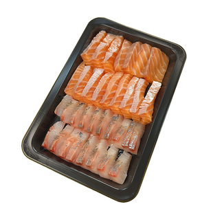 【刺身拼盘300g双拼】池鱼王章红鱼鲷鱼片真鲷鱼三文鱼腩冰鲜刺身