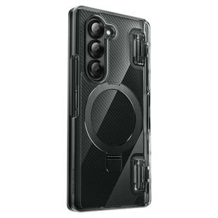 美国i-Blason 适用三星Galaxy Z Fold6手机壳磁吸支架保护套全包壳膜一体5G防摔折叠屏幕带笔槽透明tpu软原创