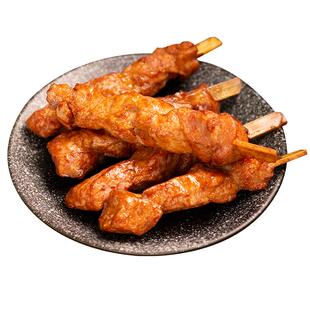 喜旺五香肉串孜然肉串熟食即食猪肉串170g*5袋即食淄博烧烤风味
