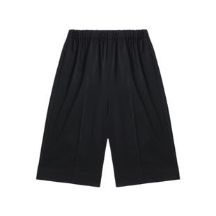 IT 日本ENFÖLD女装纯色百慕大短裤新款简洁时尚宽松直筒裤五分裤