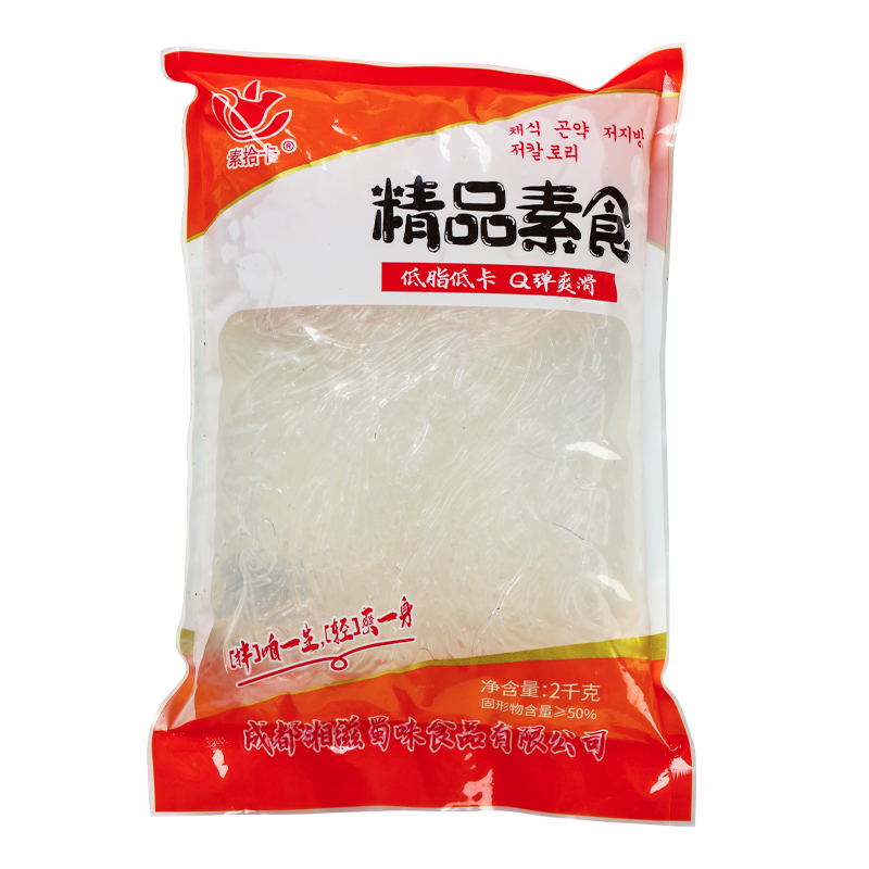海蜇素丝火锅丝结素海蜇丝水晶粉丝凉拌商用凉拌菜麻辣烫串串食材