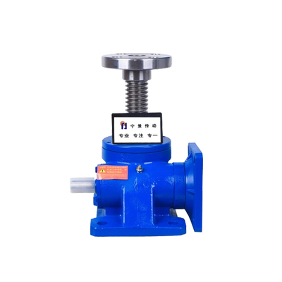 SWL丝杆升降机手摇电动 蜗轮蜗杆升降平台螺母传动法兰型非标定制