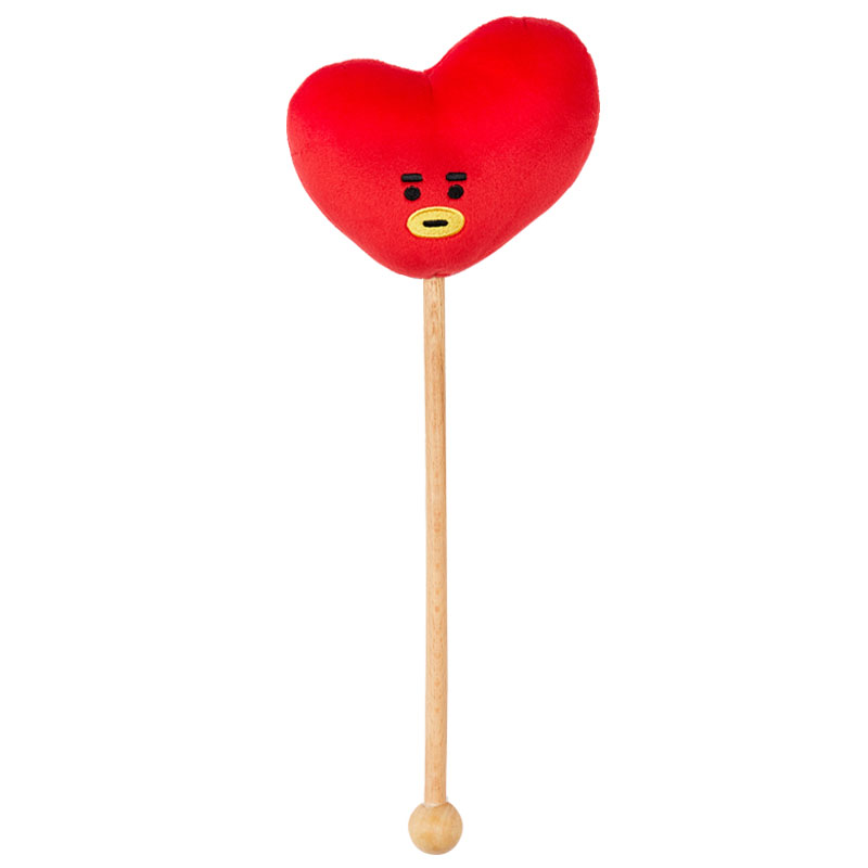 BT21玩偶按摩棒敲背棒毛绒公仔