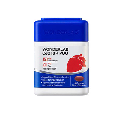wonderLab辅酶q10保护心脏心脑血管PQQ线粒体万益蓝官旗正品进口